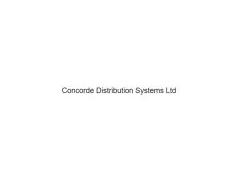 DZ/AZ Drivers Wanted at Concorde Distribution Systems Ltd